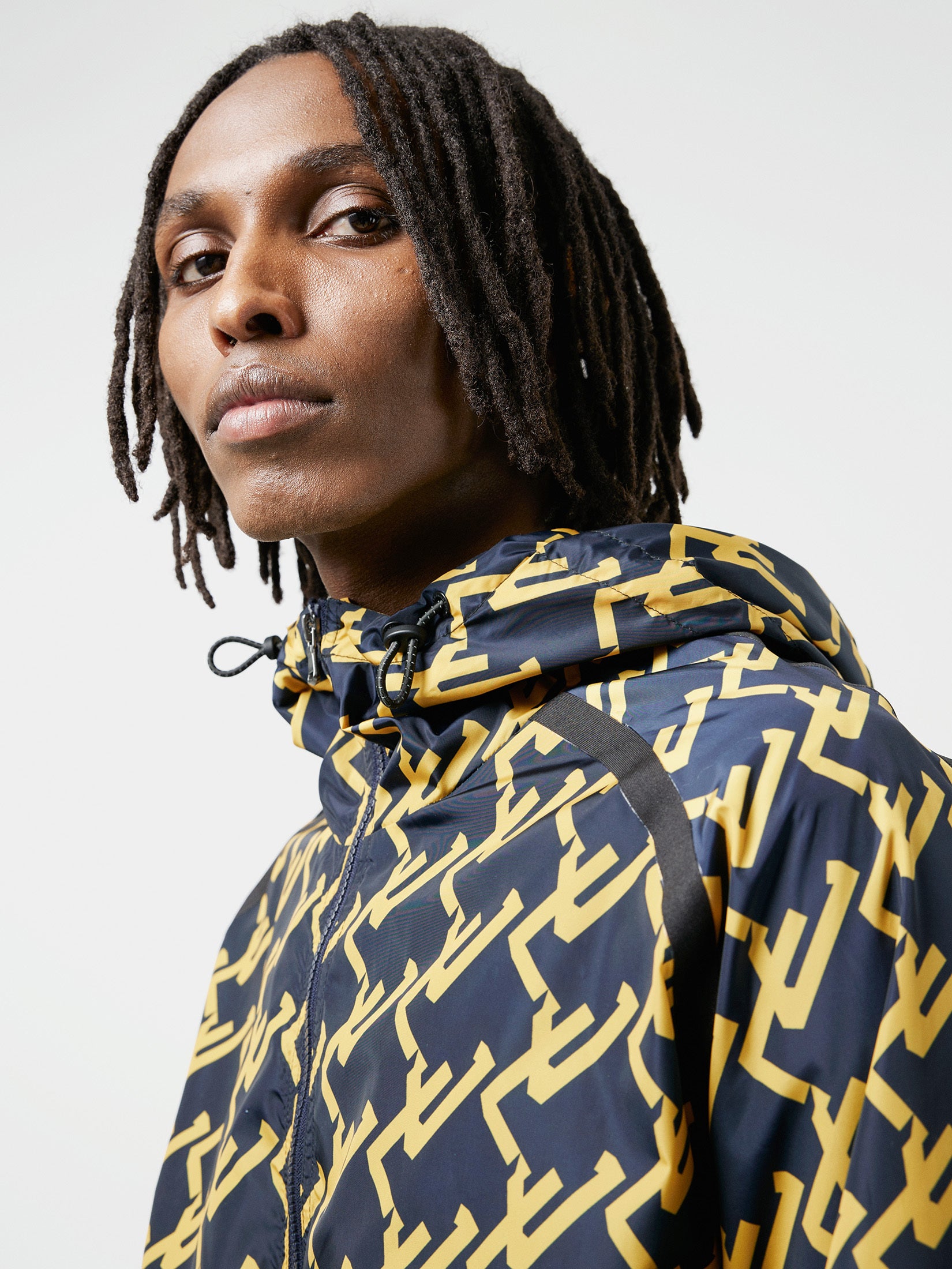 Trace Printed Wind Jacket