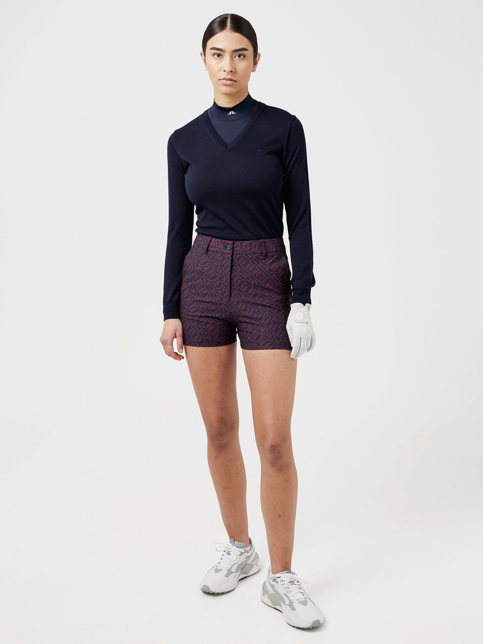Gwen Printed Golf Shorts
